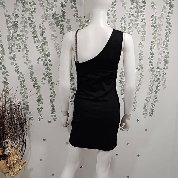 NWOT Topshop Chain Curve Mini Body-Con Dress Size 6 - Picture 7 of 10